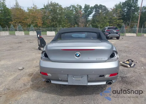 2007 BMW 650I z USA, uszkodzony, nr VIN WBAEK13537CN83523